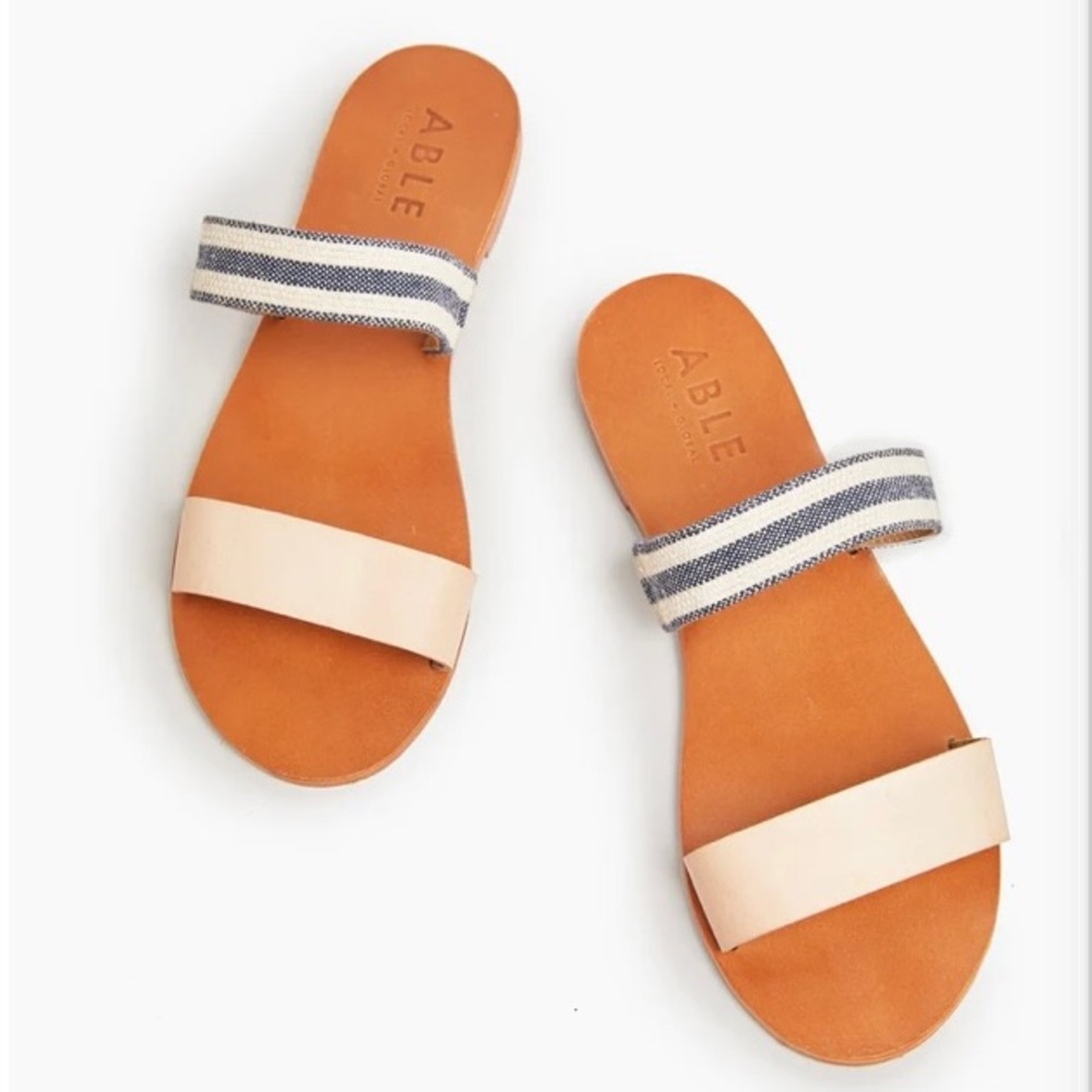 ABLE Joselyn Double-Strap Sandal